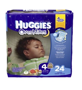 Couches pour bébés Huggies Overnites de haute qualité, confortables et douces, toutes tailles pour les nouveau-nés et les nourrissons - Product Image 3