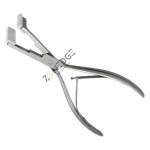 En gros Professionnel Surface Plate Ruban D'étanchéité Extension De Cheveux En Acier Inoxydable Pince Outil pour Extension De Cheveux Humains Par Zonedge - Product Image 2