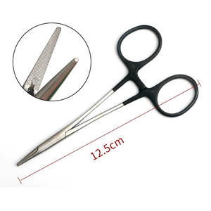 Kit de Pinzas para Peces, Kit Quirúrgico de Acero de Alta Calidad, Tijeras OEM, Pinzas para Atar Moscas, Herramientas con Certificación CE, SurgiRight - Product Image 2