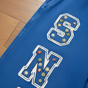 Survêtement pour hommes à prix de gros, personnalisé, effet délavé soleil, pour l'hiver, avec strass et prix ajustable - Product Image 6