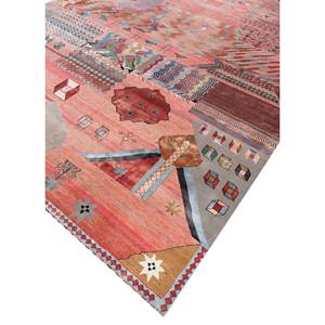 Alfombra Freedom Manchaha Gris y Negra, Tejida a Mano con Lana, Bambú y Seda, Diseño de Patchwork para Decoración de Sala de Estar - Les-8167 - Product Image 2