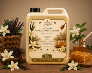 <b>Honey</b> Harvest Eucalyptus <b>Honey</b> 20kg Pure Natural Raw 80% Brix From Madagascar Premium Quality Bulk Golden Color - Product Image 2