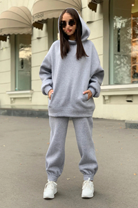 Sweat à capuche WomensSolid Color Sweat à capuche Casual New Automne Hiver Collection Heavyweight Summer Sweat à capuche - Product Image 4