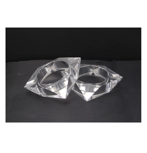 Brazalete de acrílico clásico de forma redonda, recepción de artesanía natural con uso hecho a mano, pulseras y brazaletes de joyería - Product Image 2