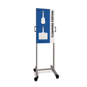 Stazione di Pulizia Mobile S Blu 50cm X 100cm-RS-MO-S-07 - Product Image 1