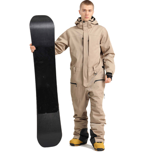 2026 Men's Snowboard Ski Suit Waterproof Breathable Khaki Snowboarding Ski Suits Women and Men Insulated Ski Jacket - Product Image 1