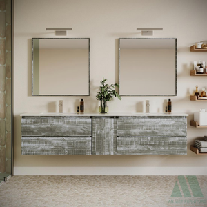 Tocador de madera hecho a mano de estilo moderno con cajones para baño Fácil montaje Muebles de diseño contemporáneo Vietnam - Product Image 3