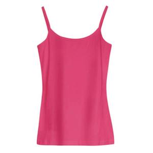 Talla grande, algodón/fibra de bambú personalizado 95% algodón 5% Spandex Muscle Shirt Tank Top Mujeres colores sólidos Tank Top para damas - Product Image 6