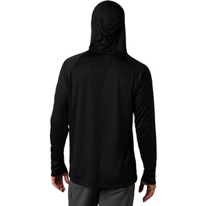 Imported Solid Summer Anti-UV Sunproof Sweat-Absorbing <b>Dehumidifying</b> Long Sleeve Fishing Hoodie with OEM Service Low MOQ - Product Image 2