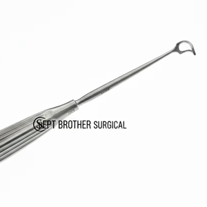 Cureta Ósea Volkmann de Alta Calidad, Cureta Quirúrgica Ortopédica de Acero Inoxidable, Cuchara Ósea Ovalada de un Solo Extremo - Product Image 3