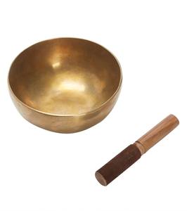 Brass <b>Musical</b> Bowl With Glossy Polished Finish Perfect For Gifting Decoration Meditation Yoga And Healing Sound Practices - Product Image 5