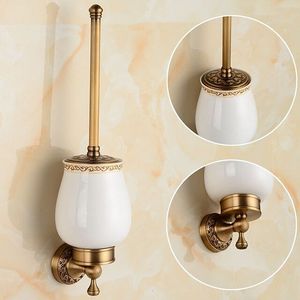 Porte-brosse de toilette en métal à poser au sol pour une organisation de salle de bain gain de place avec un look propre et minimaliste - Product Image 4
