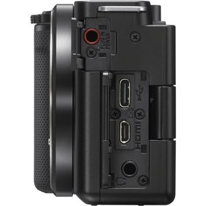 24.2 MP Mirrorless Video <b>Camera</b> with APS-C Sensor Vari-Angle 4K Screen 16-50mm Power Zoom Lens 64GB Memory Card <b>Filter</b> Kit - Product Image 1