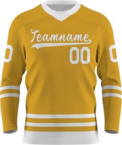 Le plus populaire concevez votre propre logo uniforme de hockey sur glace grande taille pour adulte - Product Image 3