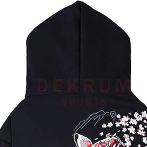 Sudaderas con Bordado para Hombre, de Alta Calidad, Personalizadas, de Color Liso, Teñidas, 100% Algodón Transpirable - Product Image 5