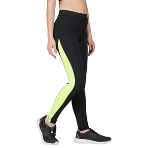 เลกกิ้งออกกำลังกายสำหรับผู้หญิงเลกกิ้งออกกำลังกายสีพื้นยืดได้ - Product Image 5