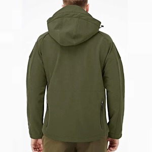 Transpirable impermeable 3 en 1 de alta calidad personalizado Casual Softshell chaqueta de esquí hombres chaqueta cortavientos para hombres al aire libre rompevientos - Product Image 4