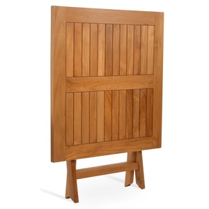 square <b>table</b> garden teak <b>wood</b> outdoor aqm7889 - Product Image 3