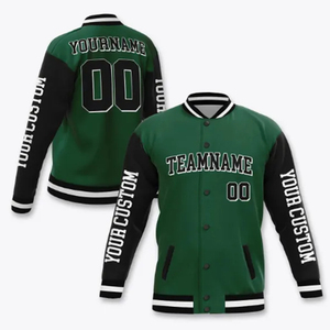 Chaqueta Varsity Personalizada con Logotipo, de Lana, Cortavientos, Anti-UV, Corte Ajustado, Estilo Letterman, Diseño con Letras, para Hombre - Product Image 2