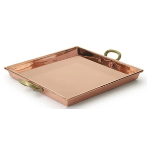 Kitchenware Accessories Supples Simple Standard Designer High Standard Quality Metal Round Shape Serving Luxury <b>Tray</b> From India - Product Image 6