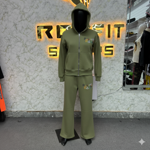 Chándal con cremallera de bajo precio exigido por el cliente de diseño de calidad superior de alto impacto para hombre estilo único nuevo diseño chándales para hombre - Product Image 4