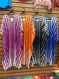 Fabricación directa Tamaño libre Bali Caftan Vestido Ligero Boho Beach Cover Up Ropa de mujer Fiesta de vacaciones Noche Kaftan Wear - Product Image 4