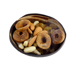 Vajilla de madera de diseño moderno desechable de Grado Superior-Cuencos ovalados de cáscara de coco para almacenamiento de alimentos Fabricante indio Uso comercial - Product Image 5