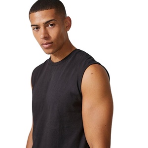 เสื้อกล้ามวิ่งออกกำลังกาย ใส่สบาย ทรงเข้ารูป น้ำหนักเบา ระบายอากาศได้ดี เป็นมิตรกับสิ่งแวดล้อม ผลิตจากโพลีเอสเตอร์/คอตตอน คอเสื้อยาว สำหรับผู้ชาย - Product Image 6