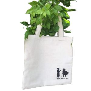 Sac fourre-tout en toile naturelle avec logo personnalisé Sacs fourre-tout réutilisables de qualité supérieure - Product Image 1