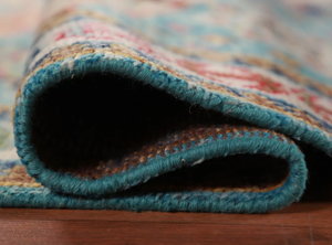 Fabricant fait à la main vibrant indien tapis noués multicolore noeud persan et turc tapis en laine fine personnaliser la taille disponible - Product Image 4