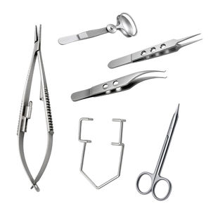 Juego de Instrumentos Oftálmicos Reutilizables Chun Tara Industries CTI-VOI-060, Instrumentos Quirúrgicos Oculares de Alta Precisión, Acero Inoxidable Médico - Product Image 4