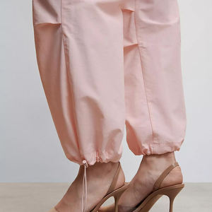 Pantalon cargo Streetwear Pantalon cargo baggy personnalisé fabricant OEM Pantalon cargo à poches personnalisé le plus populaire Pantalon pour femme - Product Image 5