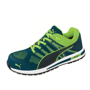 Elevate Knit Low Safety <b>Shoe</b> in Green Size 45 W.11 Blue/Green S1PS ESD FO HRO SR - Product Image 2