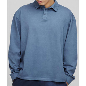 Haute qualité hommes pour polo pour l'été manches courtes avec col rabattu couleur unie séchage rapide anti-rides imprimé - Product Image 4