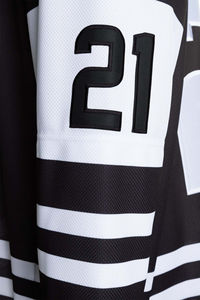 Maillot de hockey sur glace personnalisé, uniforme de sport par sublimation, polyester respirant, séchage rapide, durable, vêtements d'entraînement 2025 - Product Image 4