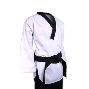 2026 venta al por mayor por encargo 100% algodón Taekwondo Karate entrenamiento uniforme OEM servicio venta ahora personalizado artes marciales desgaste - Product Image 3