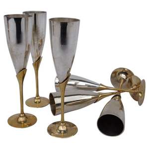 Gobelet à vin en métal de haute qualité, poli miroir, élégant, parfait pour les fêtes et les occasions spéciales - Product Image 4