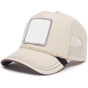 Sombreros de camionero sublimados personalizados al por mayor bordado personalizado o Impresión logotipo malla espalda gorra Snapback para la marca - Product Image 1
