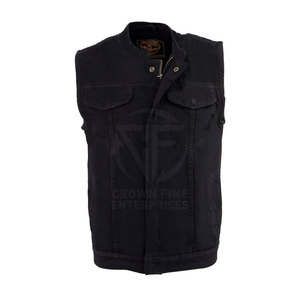 Chaleco de invierno informal de cuero de alta calidad para hombre, chaqueta de Color sólido, transpirable, sin mangas, ropa de calle, diseño personalizado para ropa exterior - Product Image 5