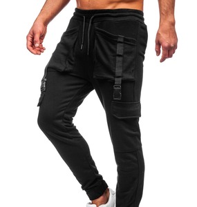 Logo personnalisé OEM Pantalon de randonnée cargo multi-poches décontracté jambe droite vêtements de travail vêtements de rue coupe décontractée pantalons cargo pour hommes - Product Image 6