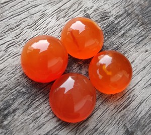 Wholesale IGI Certified Natural Red Carnelian Jasper Brilliant Cut AAA+ Quality Loose Gemstones Flat Back Calibrated Lavira - Product Image 5