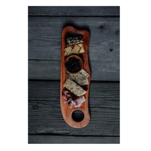 Élégants plateaux de service décoratifs en bois plats de restauration pour hôtels et restaurants centres de villégiature vaisselle plateaux en bois dur - Product Image 3