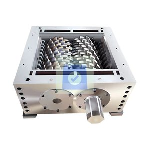 ใบมีดตัดแบบแข็งแรงทนทานสำหรับเครื่องย่อยขยะ  วัสดุเหล็ก H13 รับประกัน 3 เดือน ใช้ในบ้านได้ สำหรับพลาสติกและยาง - Product Image 1