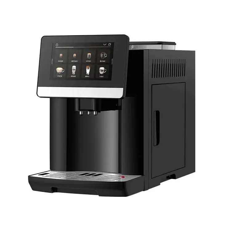 Macchina da caffè Espresso Multi-funtion Profesional completamente automatica 19 BAR nero S9 elettrica ABS macchina da caffè Nova 10 tazze ltd. 2L