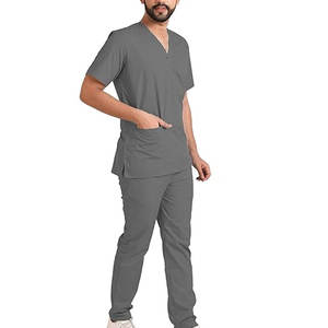 Uniforme Médico de Alta Calidad, 100% Algodón, Transpirable, Cómodo, Último Diseño, Bajo Precio, Nuevo, Servicio OEM al por Mayor para Venta en Línea - Product Image 1