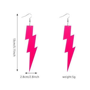 Boucles d'oreilles en résine de style ange faites à la main de haute qualité 3D Craft From India Model Pattern Prix de gros - Product Image 3