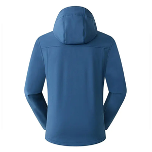 Chaquetas Softshell tácticas personalizadas para exteriores para hombres, impermeables, a prueba de viento, transpirables, ligeras, con estampado, bolsillos utilitarios con cremallera completa - Product Image 1