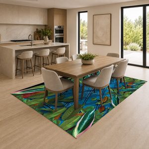 <b>RUGS</b> DEPOT LXDP-0541 Wholesale Multicolor Neutral Modern Abstract Digital Printed Machine Washable Chenille Area <b>Rug</b> <b>Non</b> <b>Slip</b> - Product Image 4