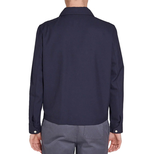 เสื้อแจ็กเก็ตโค้ทผู้ชายทันสมัยเสื้อแจ็กเก็ตแนวสตรีทแบบลำลองสำหรับชีวิตประจำวันน้ำหนักเบามีกระดุมปิดด้วยกระดุมแขนยาว - Product Image 3