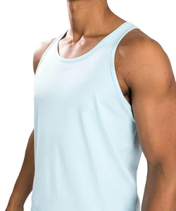 Custom <b>Logo</b> Mens Fitness Tank Top Cotton Blend Sleeveless Workout Vest Gym Training Apparel OEM Supplier - Product Image 5